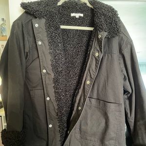 Pas sun oversized bomber jacket